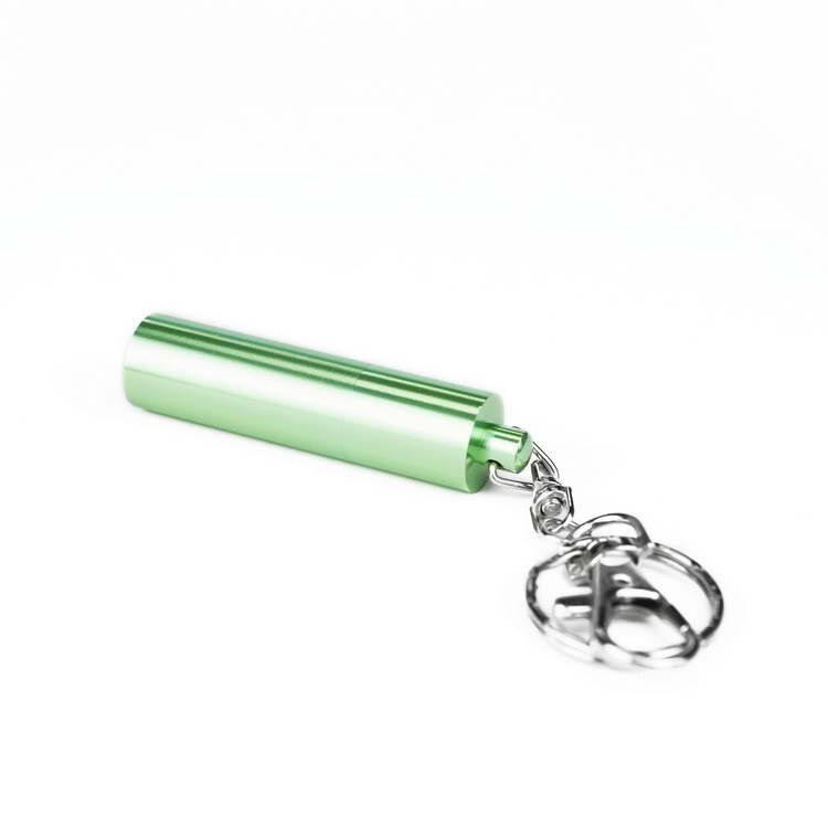 Billiards Pool Cue Stick Tip Tool Pick with Key Chain: Green