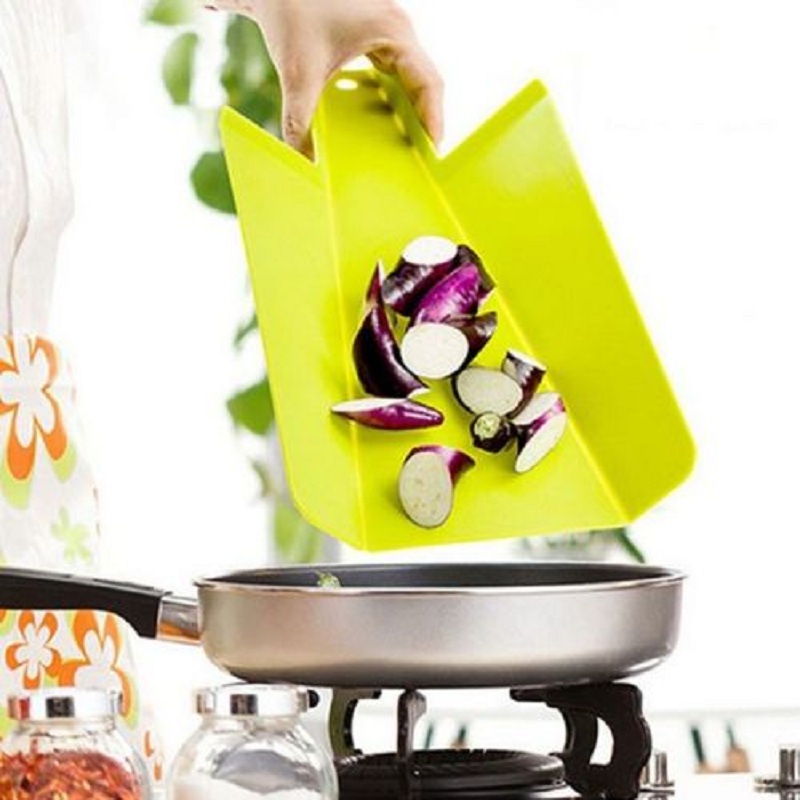 Whism Plastic Hakblokken Antislip Snijplank Opvouwbare Snijplank Draagbare Keuken Board Flexibele Camping Koken Mat