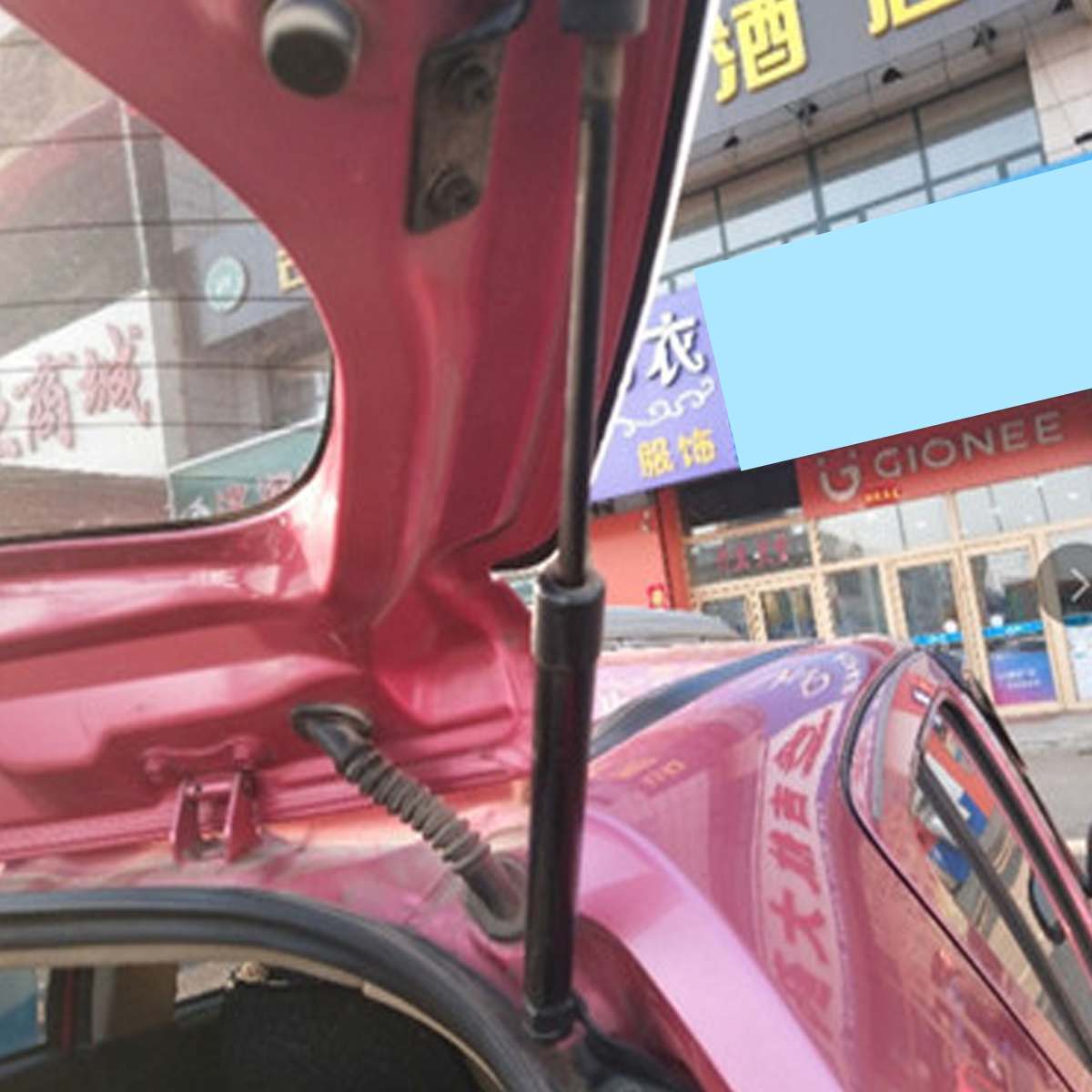 For Suzuki Alto 2Pcs Car Rear Trunk Tailgate Lift Support Gas Struts Gas Spring Set Support Rod Shock Struts Lifters