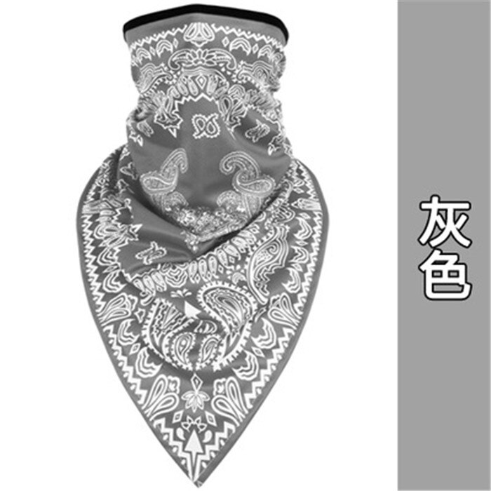 Mode Hip Hop Cashew Bloem Driehoek Magische Sjaal Bandana Straat Skateboard Gezichtsmasker Sjaal Fiets Sjaal Masker: 02