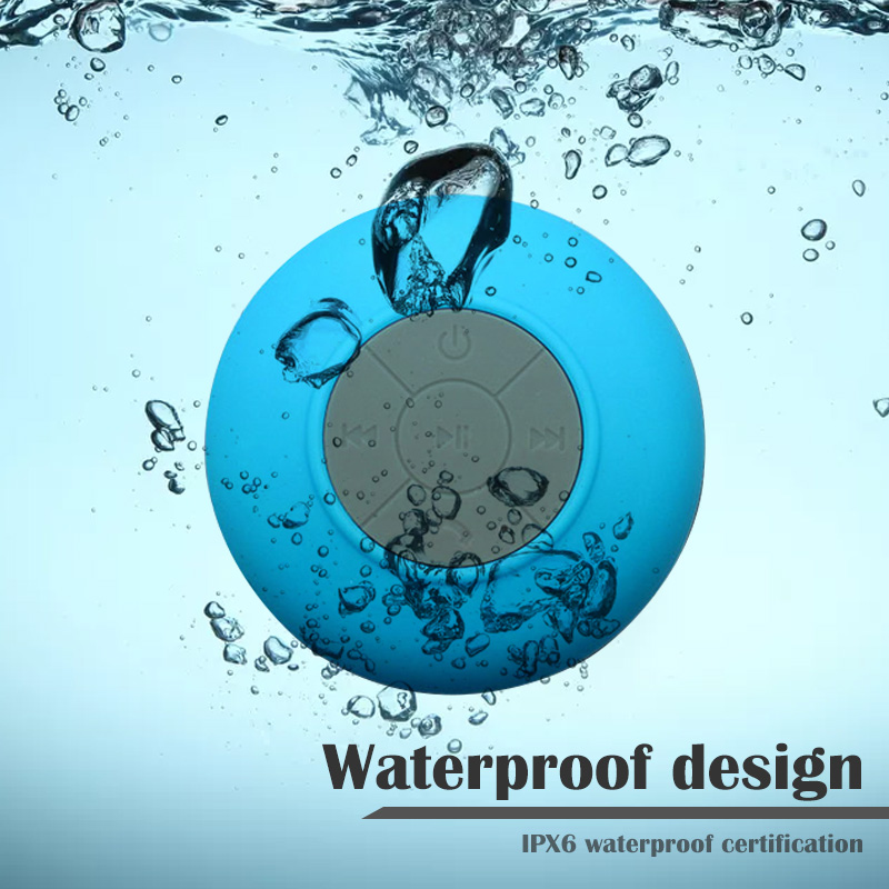 Waterdichte Draadloze Bluetooth Speaker Draagbare Mini Speaker Douche Zuignap Anti Badkamer Baden Kind Kleine Luidspreker