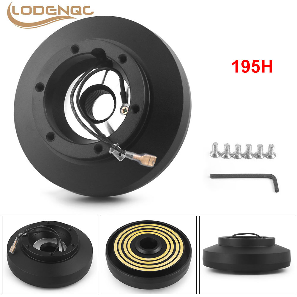 Kit a sgancio rapido adattatore mozzo corto per montaggio al volante Racing 195H per Mercedes Benz 1976-1995