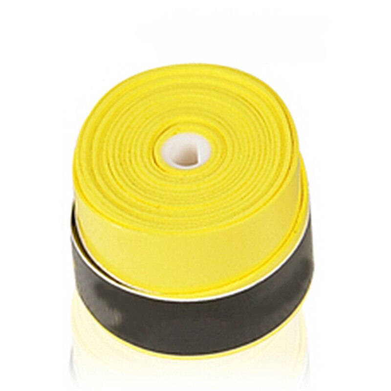 10 ceintures de badminton souples et antidérapantes, avec une super adhérence, absorbe la sueur et respire: yellow 10pcs