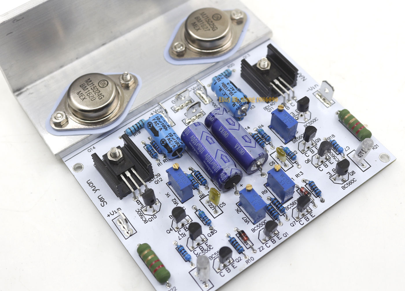 (Assembeld /DIY kit) Linear Parallel Regulator Power Supply Board For NAIM NAP250 Amplifier DIY With Angle aluminum