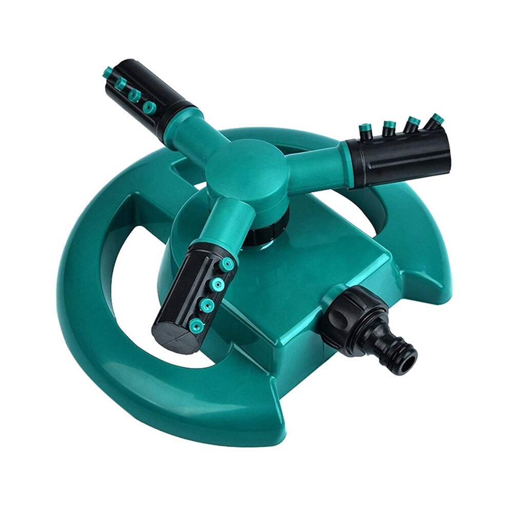 Lawn Sprinkler Garden Sprinkler Head Automatic Water Sprinklers 360°Rotation for Home #x2