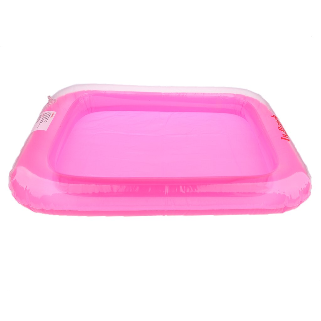 Opblaasbare Zand Lade Motion Zand Speelgoed Set Accessoire Voor Kids Indoor Spelen: Roze