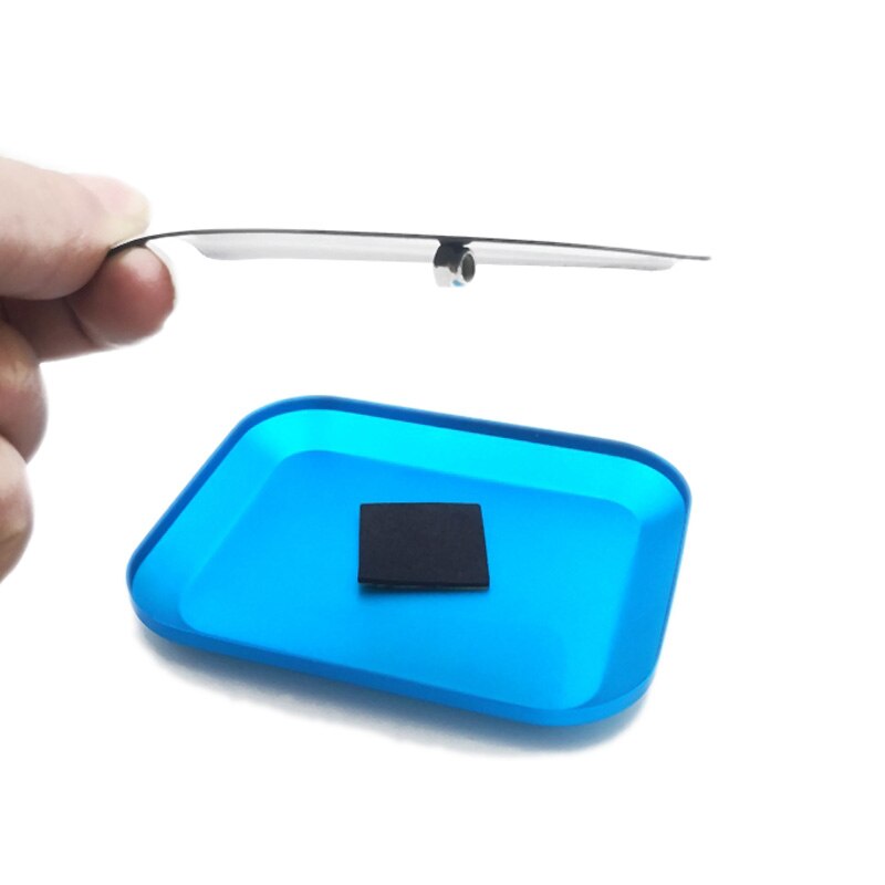 Aluminum Alloy Magnetic Tray Storage Box Container Ring Electronic Parts Screw Beads Organizer Case