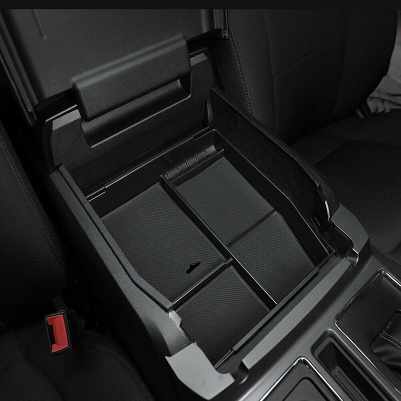 for Ford F150 Raptor Car Interior Accessories Armrest Box Storage Box