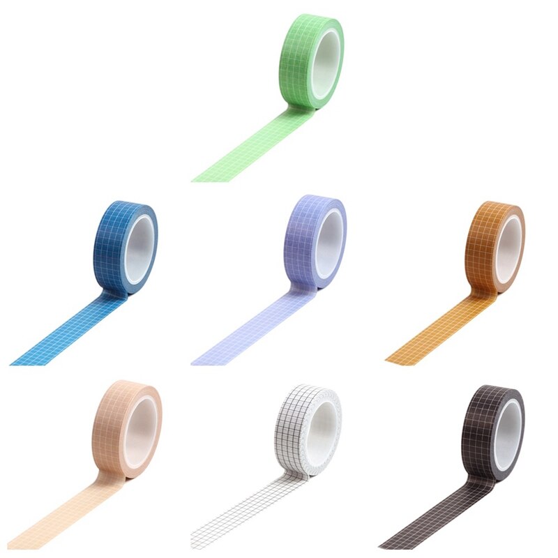 The Latest And Paper Grid Series Of Hand Held Tape Literature And Art Notebook Photographic Materials Sticker Stationery