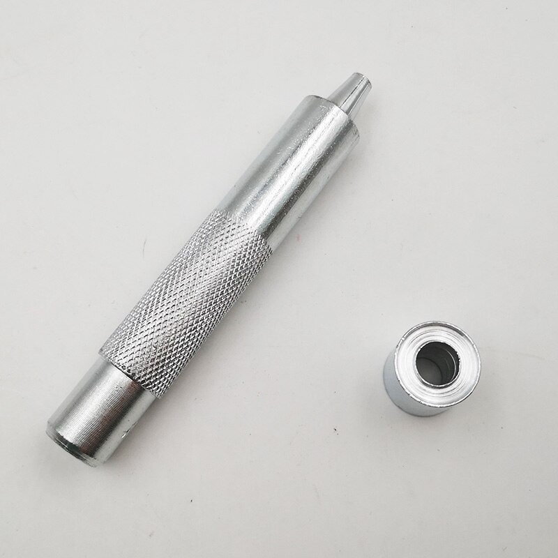 2pcs/set Punching Holes Tools Hole Punch Rivet Snap Button Setter Die Base Leather Craft Working Tool DIY #g Tool DIY #600