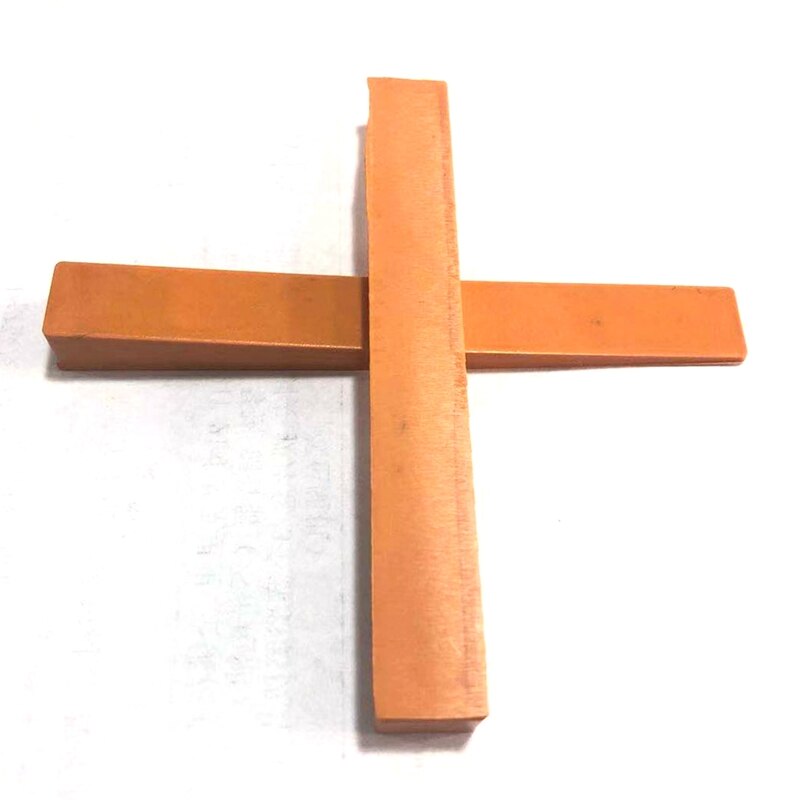 Sourdine de Piano en caoutchouc, 2 pièces, accessoires de réparation de Piano, insonorisé, fourchette en cuir-Orange