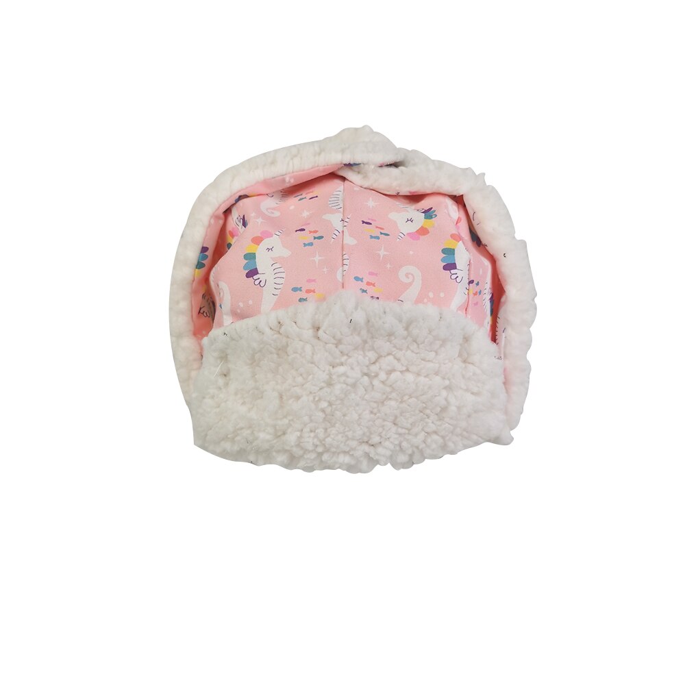 Vinter øreklap hat pige pink beanie bomber hat barn fleece varm efterår skiløb vandtæt udendørs tilbehør småbørn baby
