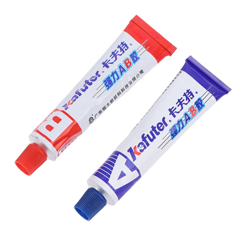 Good 2PC/set Super Strong Epoxy Clear Glue AB Adhesive Cold Weld Plastic Metals Glass Rubber: N6