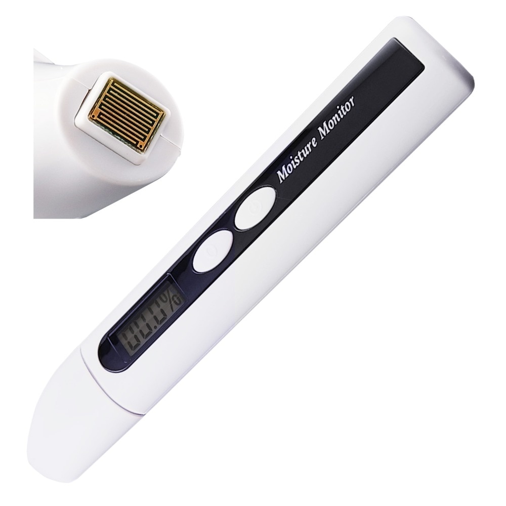 Skin Moisture Meter Face Analyzer Cheeks Hand Humidity Bio-Sensor Technology Test Facial Moisture