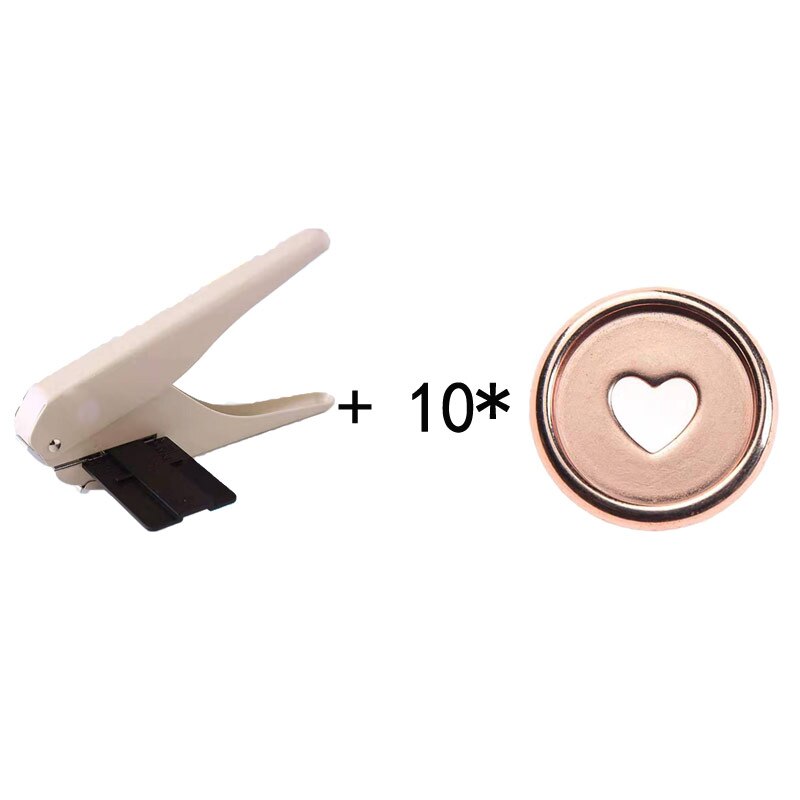 Reliure combinaison champignon trou t-type perforateurs artisanat 23/24mm liant en plastique disque papier pour bricolage Cutter feuilles mobiles bureaux Station