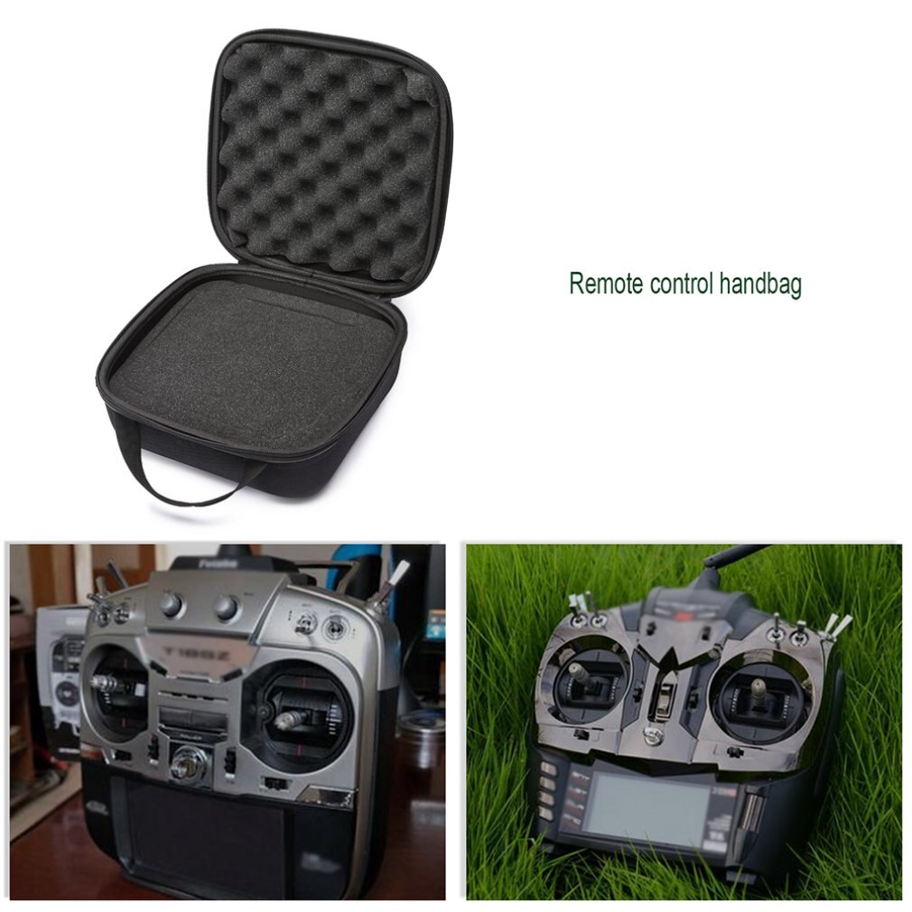 Universele Afstandsbediening Opbergtas Rc Zender Protector Handtas Case Box Voor At9 Voor Sat10 Onderdelen Accessoire