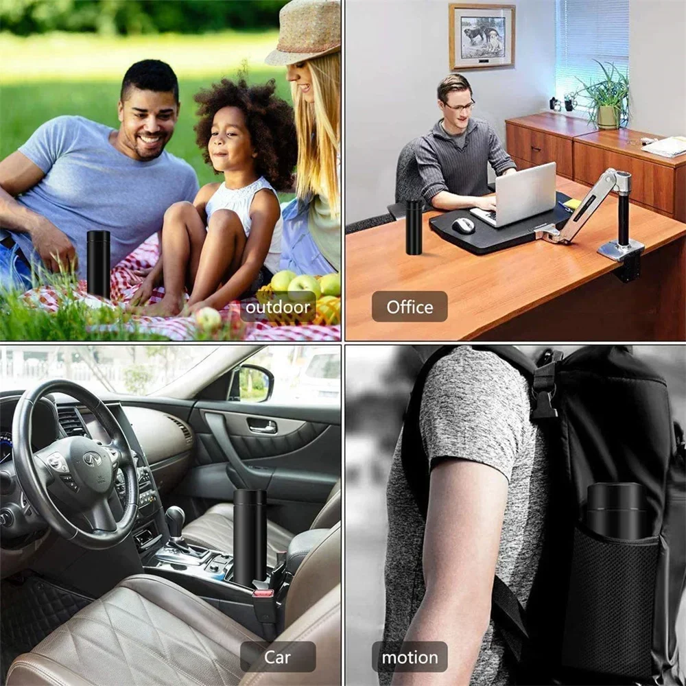 Xiaomi thermobecher mit intelligenter temperaturanzeige, 316 edelstahl-thermosflaschen, lang anhaltende wärme, ideal für büro und reisen