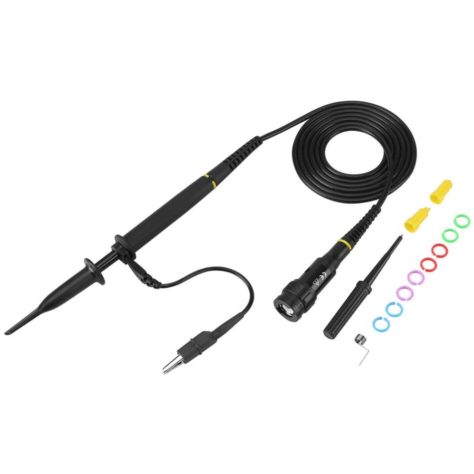 P4100 Oscilloscope Probe 100X High Voltage 2KV Oscilloscope Clip Probe 100MHz Bandwidth BNC