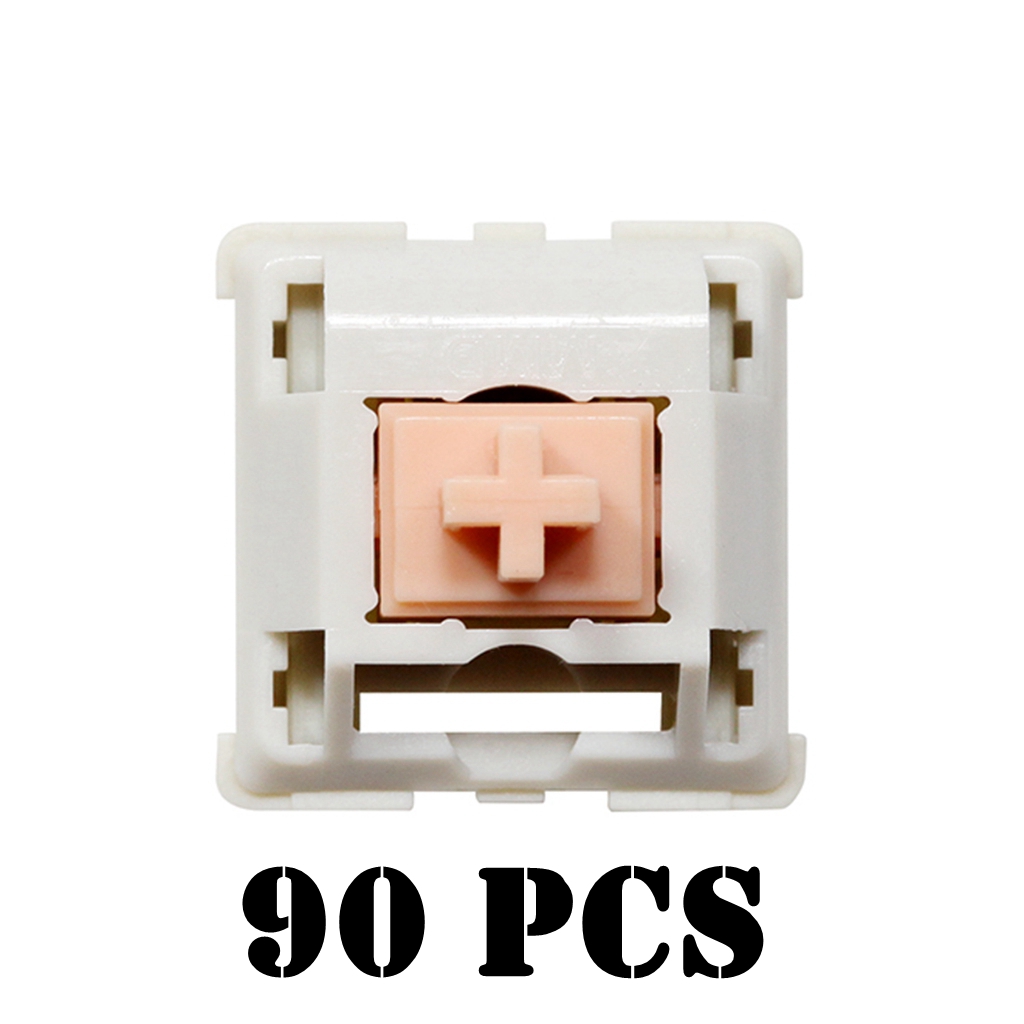 Heilige Panda V2 Tactiele Schakelaar 3 Pinnen 67G 62G 55G Mx Pro Ver Switces Gaming Mechanisch Toetsenbord Hp Pc Pom Nylon Fabriek Lubed: Pewter / Blauwe schakelaar