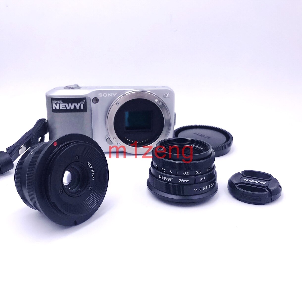 25mm F1.8 APS-C película enfoque Manual MF primer lente para Sony a7r3 a9 A6600 fuji xt30 xh1 xa5 m43 em1 em5 gh5 gf9 canon eosm Cámara