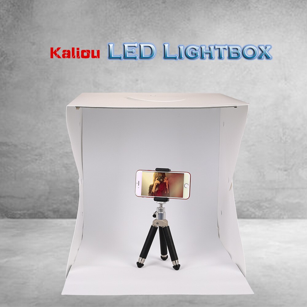 40*40cm Large Size Folding Lightbox Photography Photo Studio Softbox Photo Kit Background Photo Box For SLR Camera