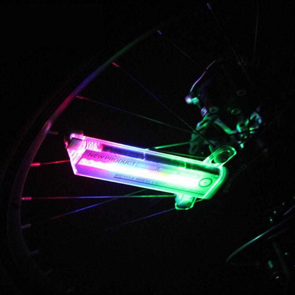 32Led Bicycle Wind Fire Wheel Wheel Lamp Spoke Light Double-Sided Wind And Fire Wheel Riding Equipment