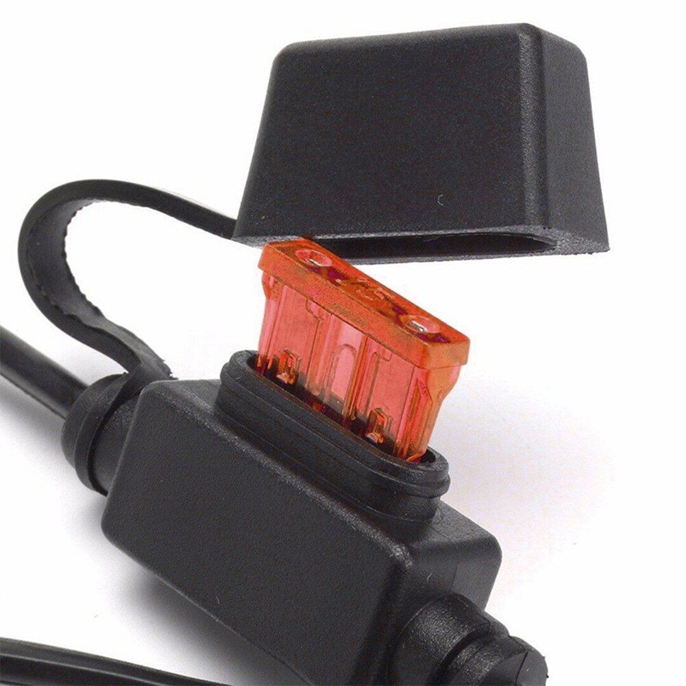 Snowmobiles-Cable para cargador de batería, Terminal de anillo de conexión rápida, cargador fundido, 12V, útil,