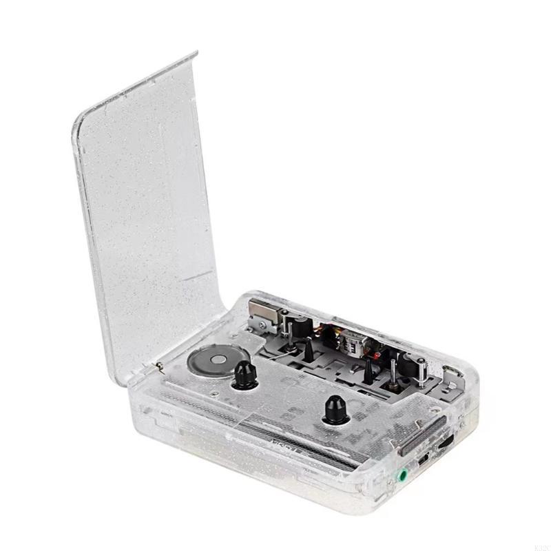 K32C Cassette Player Tape Recorder To Mp3 Converter Convert Tape To MP3 Player USB or 2xAA Battery Powered with Earphone
