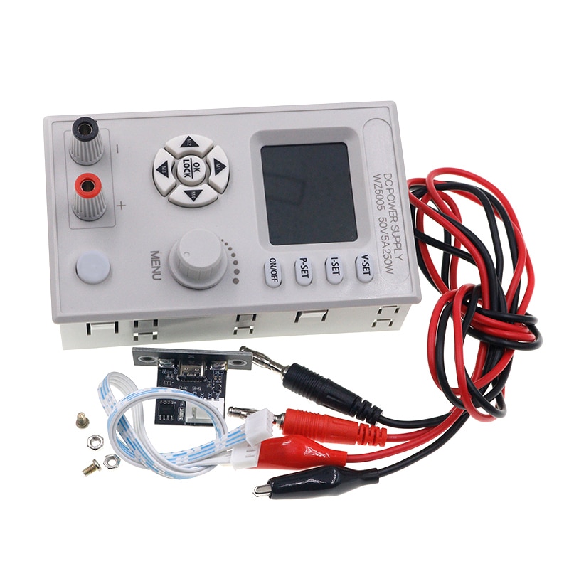 Dc Dc Buck Converter Cc Cv 50V 5A Power Module Verstelbare Gereglementeerde Laboratorium Variabele Voeding Communicatie WZ5005: WZ5005-USB