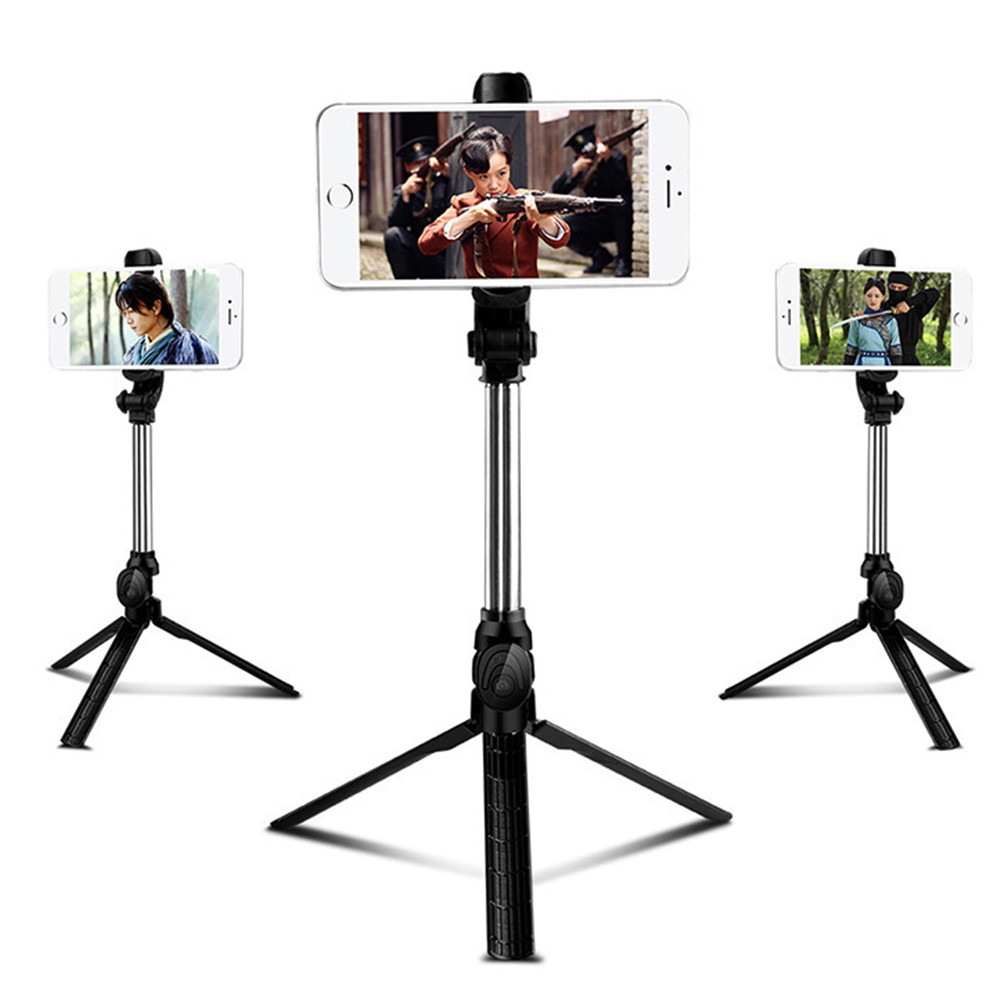 Vara de selfie do tripé controle remoto handheld para o telefone móvel portátil mini bluetooth vara de selfie tirar uma foto atirar um vídeo