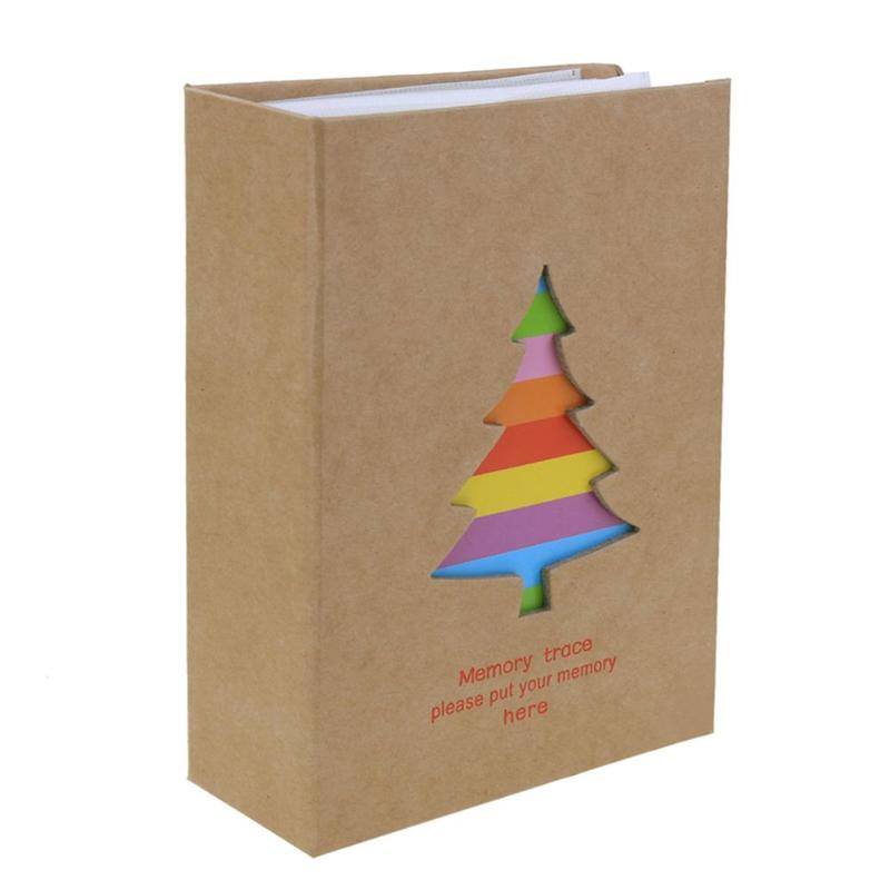 6 Inch 100 Pagina 'S Pocket Interleaf Type Fotoalbum Foto Opslag Frame: Tree