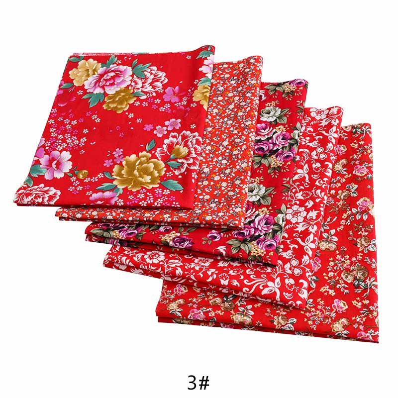 Tissu en popeline de coton imprimé doux 1/4 yards, tissu en Patchwork marine, 133x72, pour bricolage literie et accessoires faits à la main TJ1253: 3