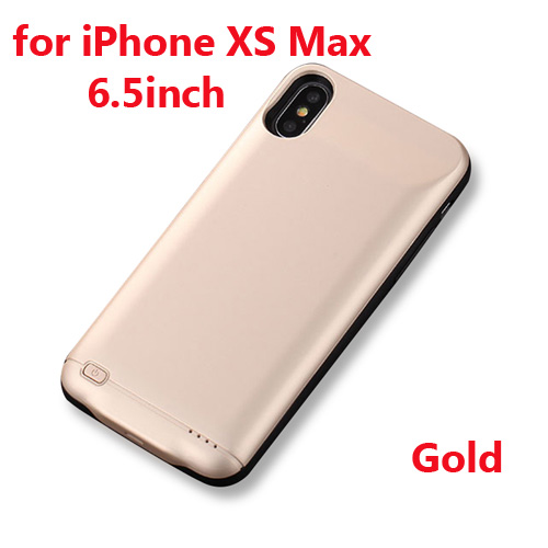 10000mAh Battery Charger Case For iphone 6 6s 7 8 Plus Power Bank Charging Case For iphone X XS Max XR 6 s Battery Case: XS Max Gold