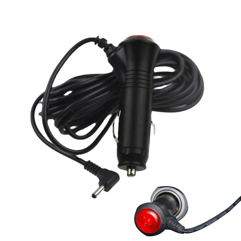 Bil 12v förlängningskabel 2.5mm/3.5mm biltändarsladd navigatorladdare 12v energibesparande koppartråd tändarförlängningssladd för