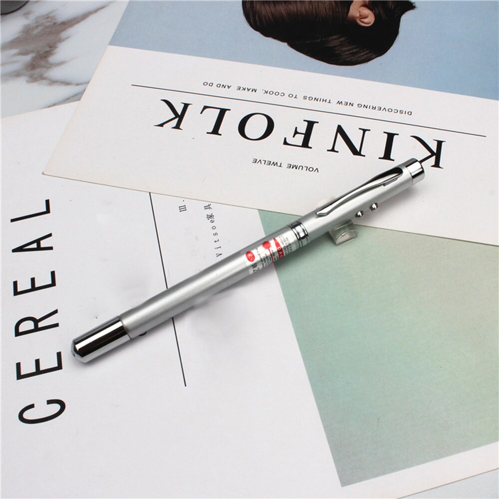 4 in 1 Retractable Teacher's Pointer Retractable Presentation Teaching Pointer Handheld Presenter