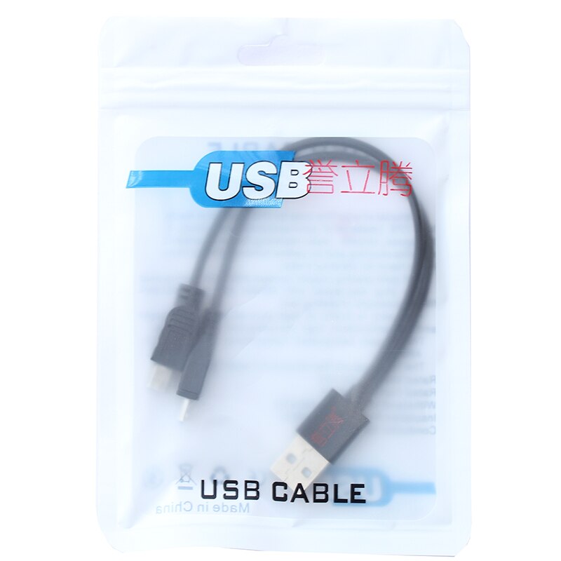 Cable de carga Micro USB multifuncional para Android y dispositivo Mini USB, 15cm