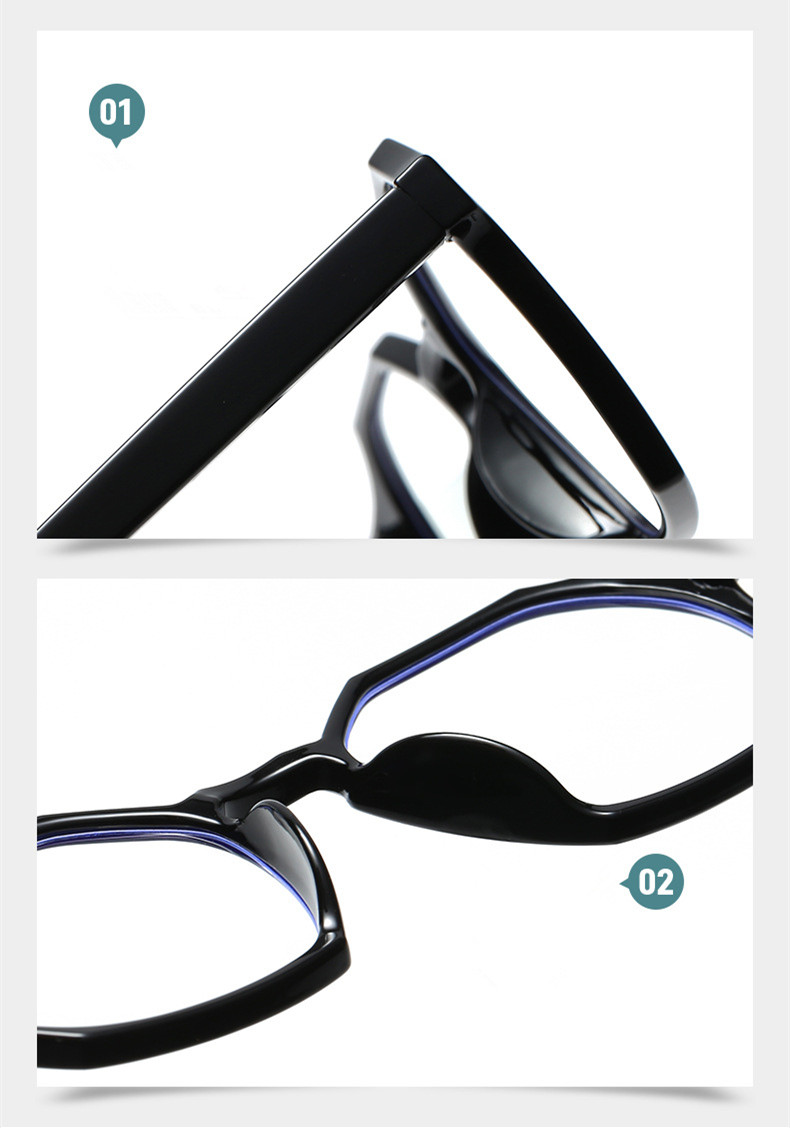 VWKTUUN Square Eyeglasses Frame Women Men Retro Optical Glasses Geometric Prescription Glasses Frame Anti Blue Light Galsses