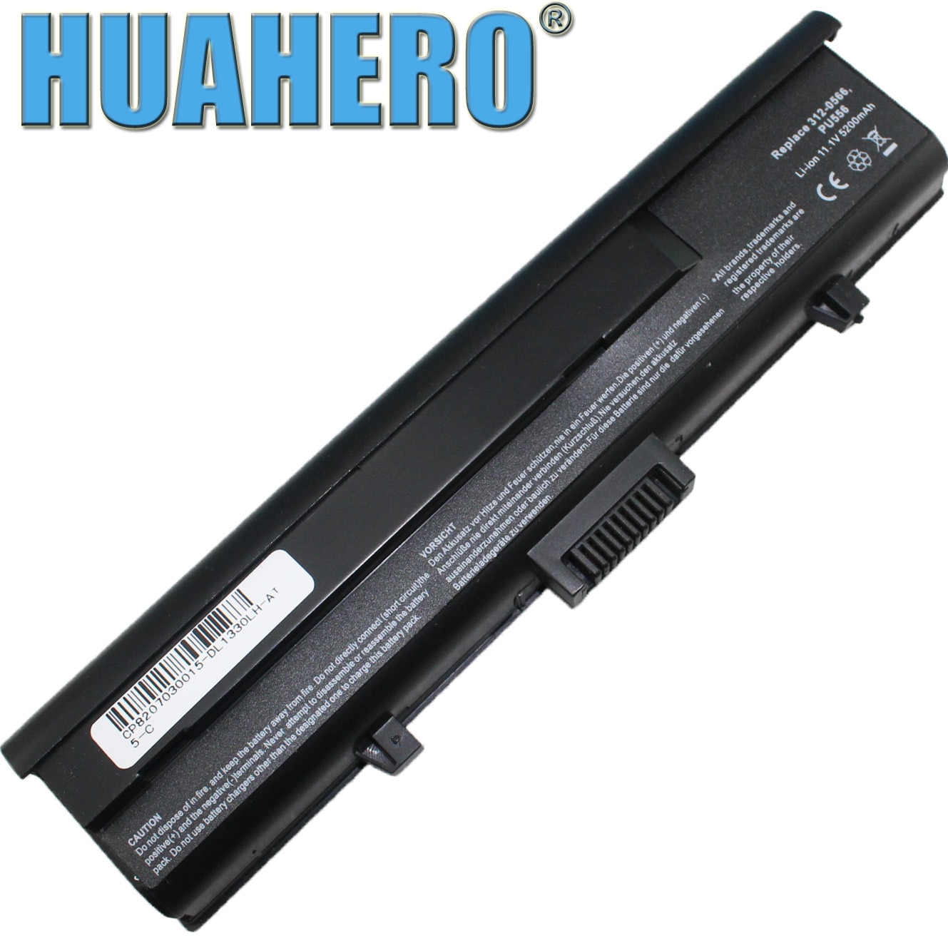 HUAHERO WR050 Battery for Dell XPS 1330 M1330 Inspiron 1318 PU556 WR050 PU563 PP25L FW302 CR036 DU128 HX198 JY316 KP405 WR047 PC
