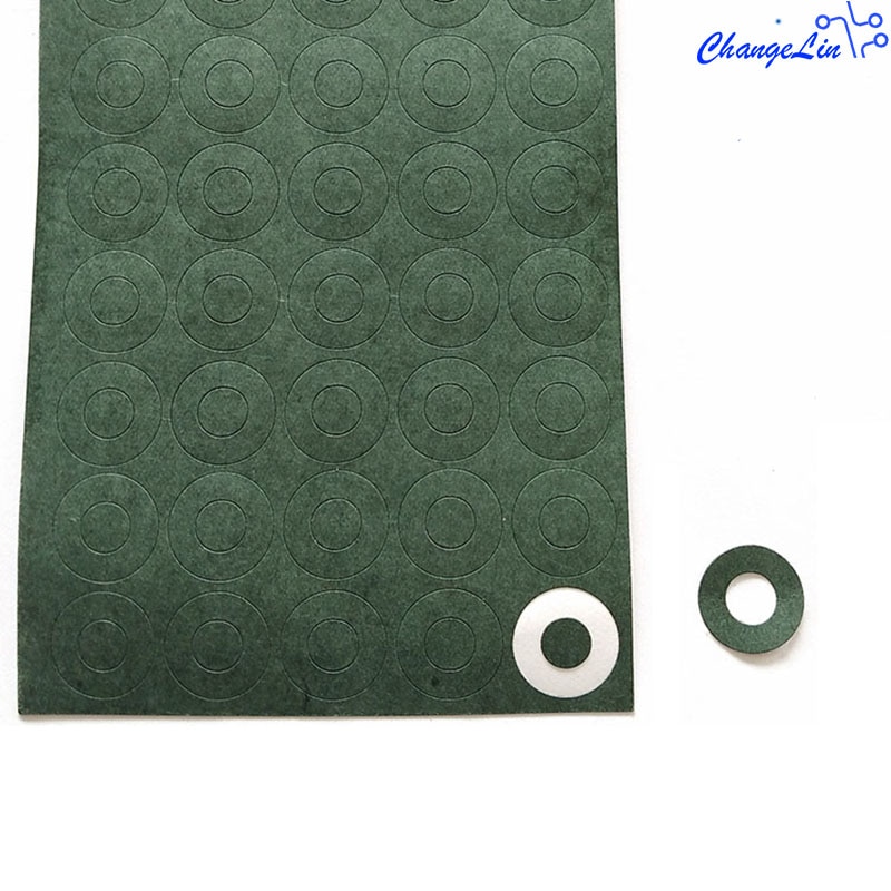 1 sheet Barley Paper 18650 Lithium Li-ion Battery Insulation Gasket Hollow Solid Adhesive Packs Insulating Glue Pads 1S 2S 3S 4S