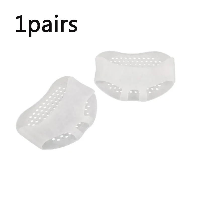 Silicone Metatarsal Pads Toe Separator Pain Relief Foot Pads Orthotics Foot Massage Insoles Forefoot Socks Foot Care Tool: Blue