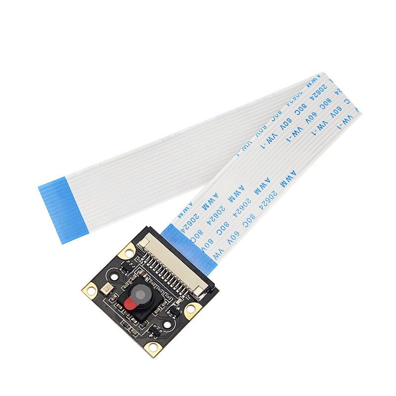 1080P 5MP IR Night Vision Camera with 2Pcs LED Light for Raspberry Pi 4 3B+ Zero W