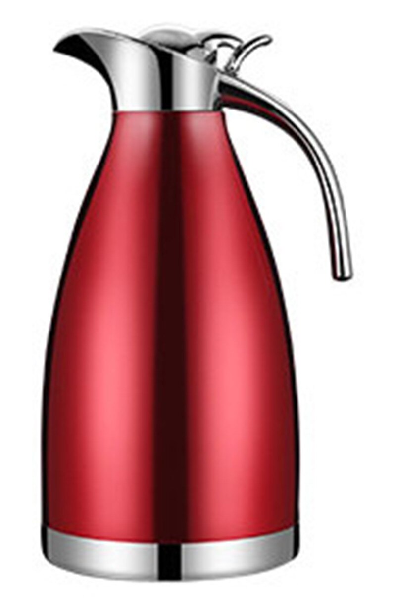 304 Stainless Steel keep warm cold kettle Thermos Pot double layer vacuum 2.0L coffee tea water container Insulated Flask: 8