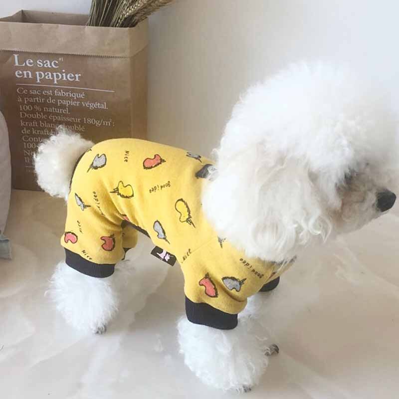 Ubrania dla zwierząt nowe modele jesienne i zimowe wełniane rozciągliwe ubrania dla misia niż panda ubrania czteronożne