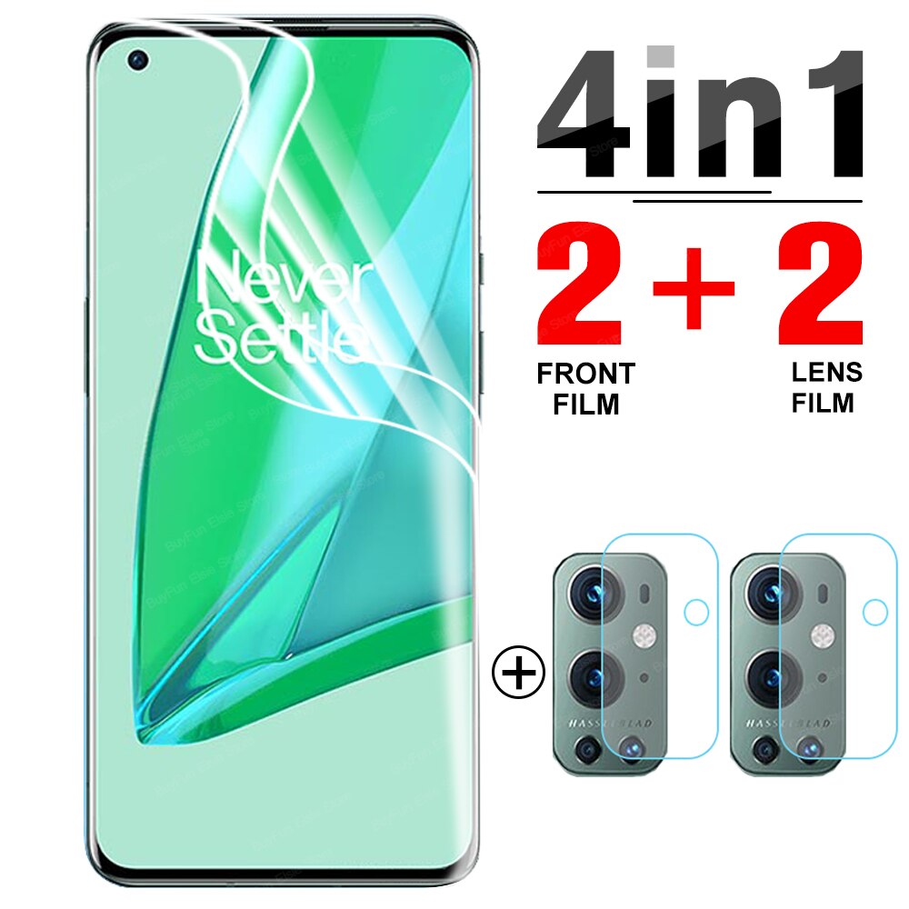 4- -in- -1- hydrogelfolie für 9r 9 Profi displayschutzfolie 9 r 9 glas): 2 x 2 x / Für oneplus 9 pro