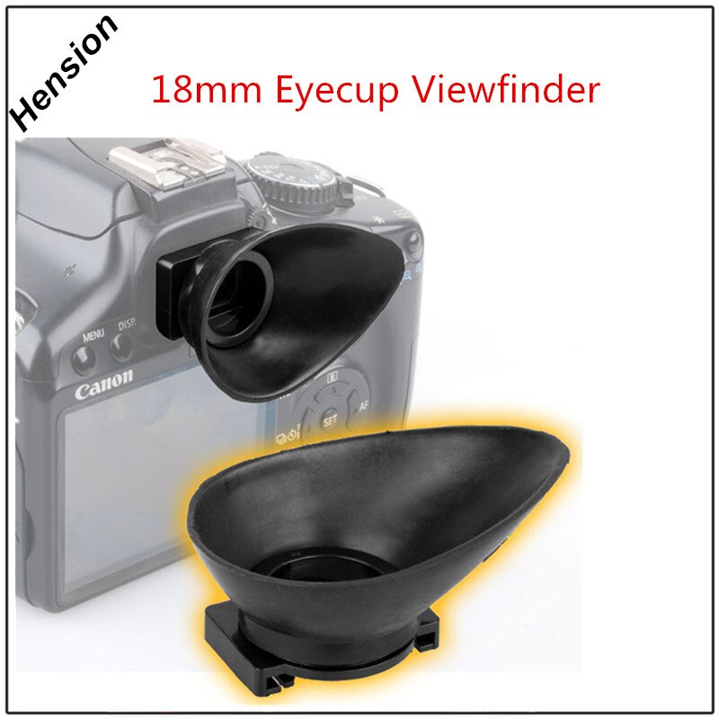 18mm Rubber Eyecup Viewfinder Camera Eyepiece Extender For Canon 550D 100D 1200D 1100D 1000D 450D 500D 600D 650D 700D