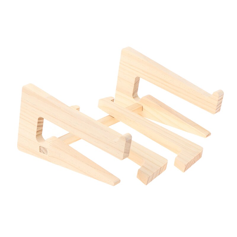 Bamboo laptop stand for macbook pro, notebook holder, wooden tablet stand, mount for r 12-17- inch notebooks