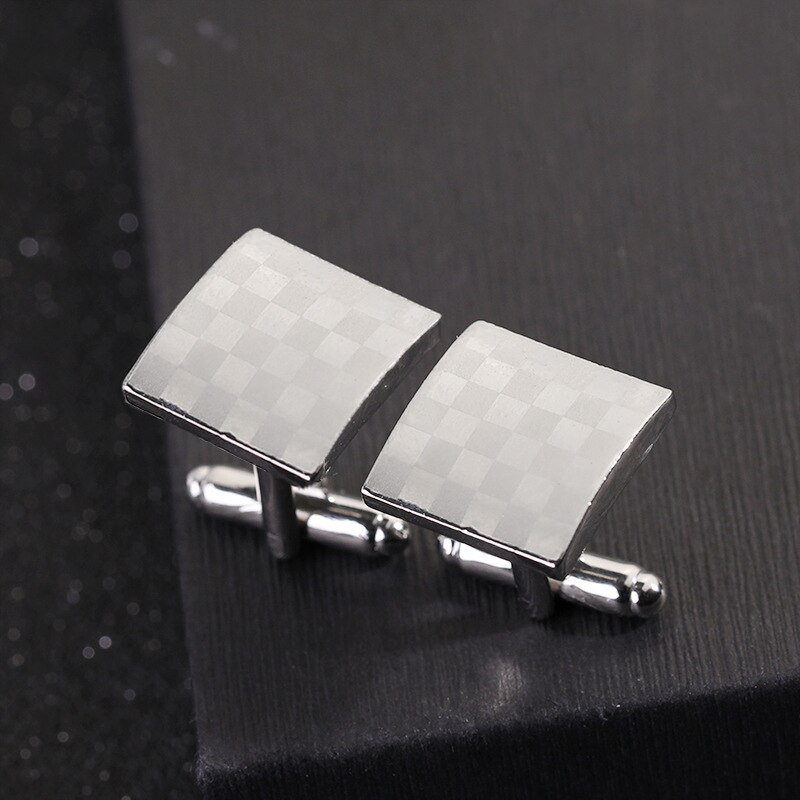 1 Pair Luxury Cufflinks For Men's And Women's Cuff Button Cuff Jewelry