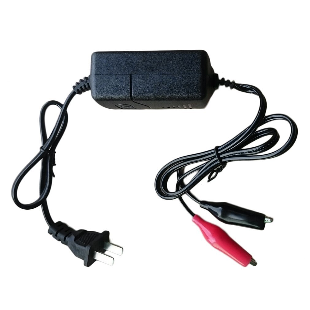 Zwart Kortsluiting Bescherming 12 V 1300mA Lood-zuur Oplaadbare Automatische Acculader Per Auto Vrachtwagen Motorfiets