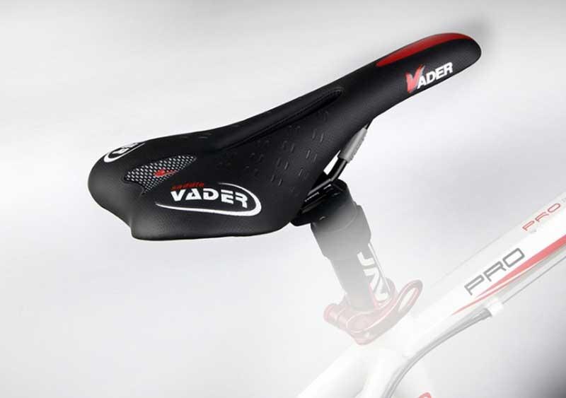 Banco de ciclismo vader branco e preto, banco de bicicleta para estrada mtb, mulheres e homens à prova d'água, couro pu confortável