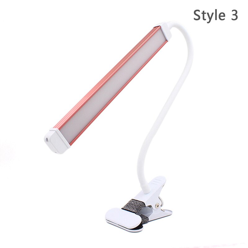 Lampe LED de broderie de beauté, prise USB, petit bureau, lumière de Table, lumière chaude, Protection des yeux, Loupe, tatouage, Nail Art, 1 pièce
